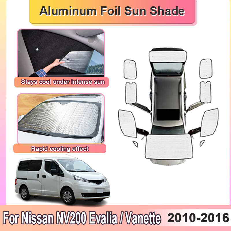 Privacy Screen Protector - Aksesoris Mobil Untuk Nissan NV200 Evalia