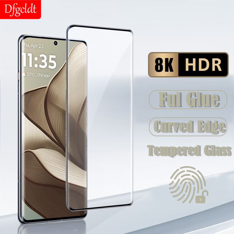 Curved Edge Screen - Pelindung layar lem penuh untuk Motorola