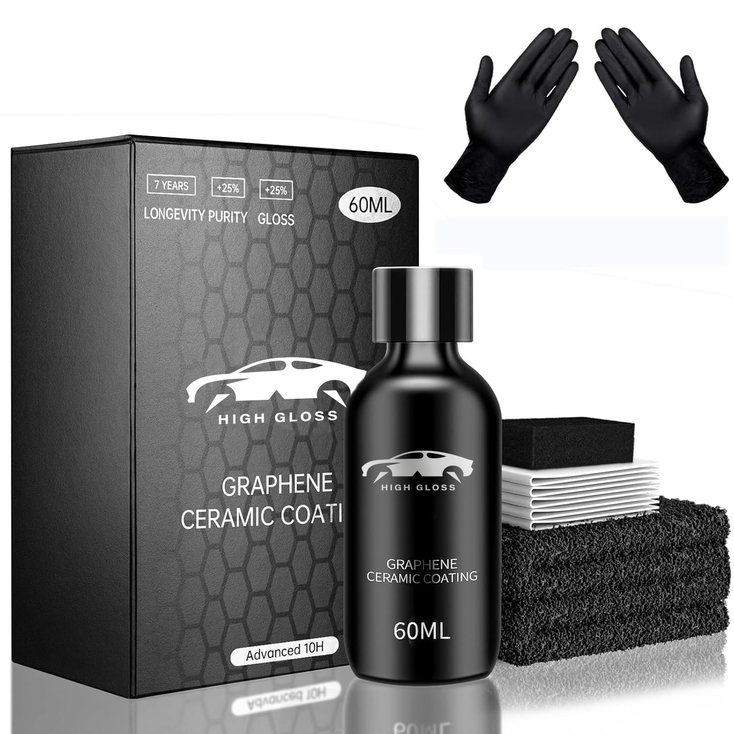 Nano Liquid Coating - Lapisan Keramik Grafena 10H untuk Mobil,