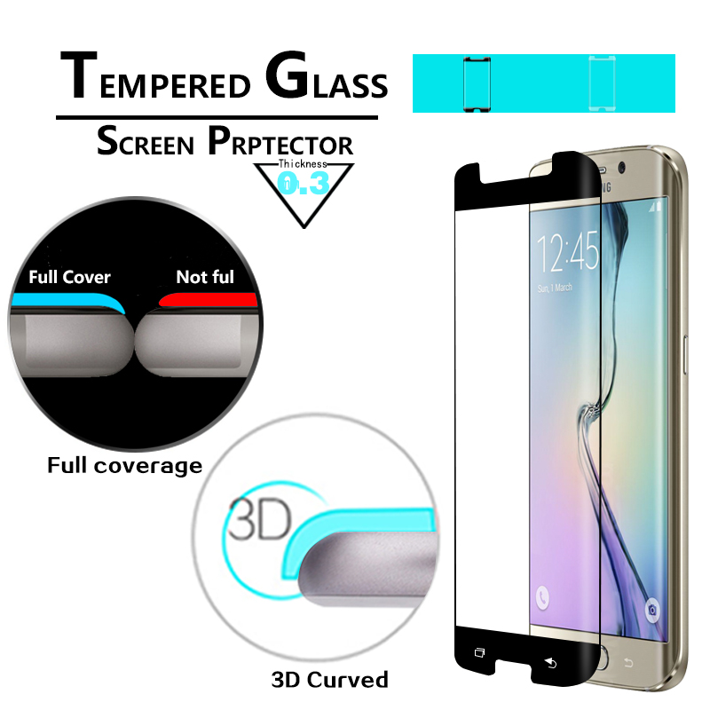 Curved Edge Screen - Penutup Penuh 3D Melengkung Tempered Kaca