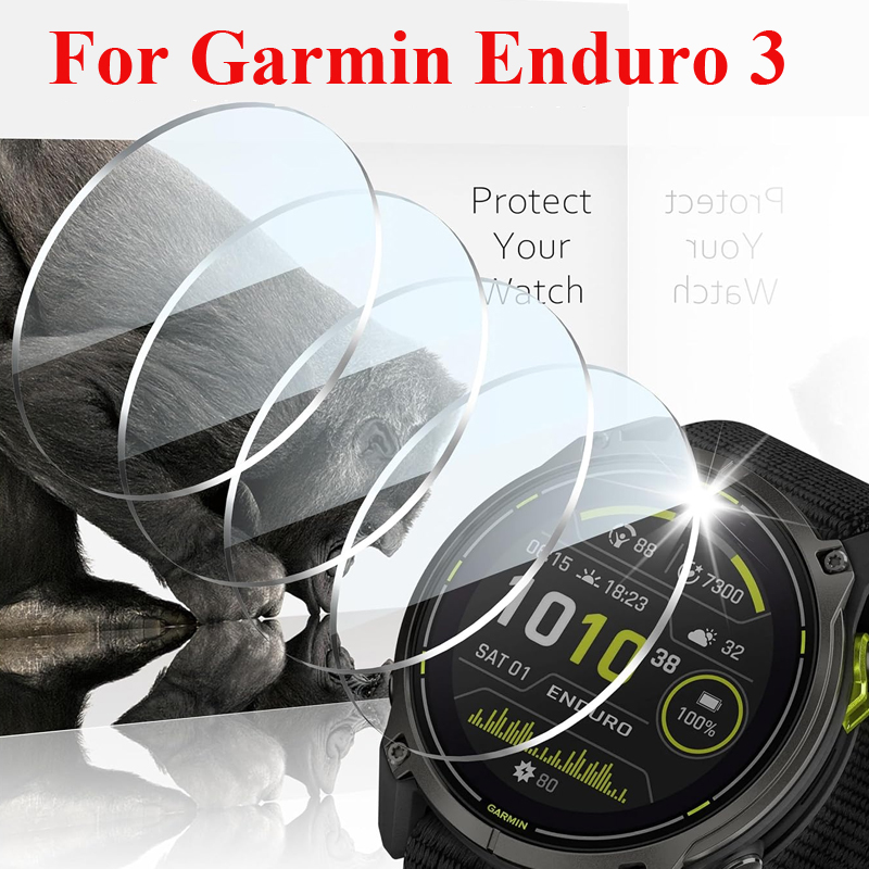 Smartwatch Screen Film - Film Kaca Tempered untuk Garmin Enduro