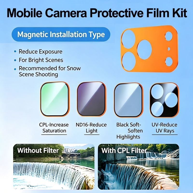 Camera Lens Protector - UV untuk Filter Magnetik Pelindung Lensa