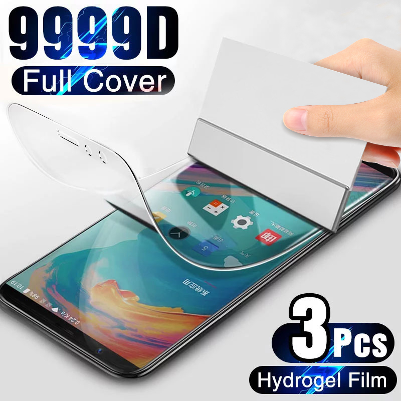 Flexible Tpu Film - 3 Buah Pelindung Layar Hidrogel untuk
