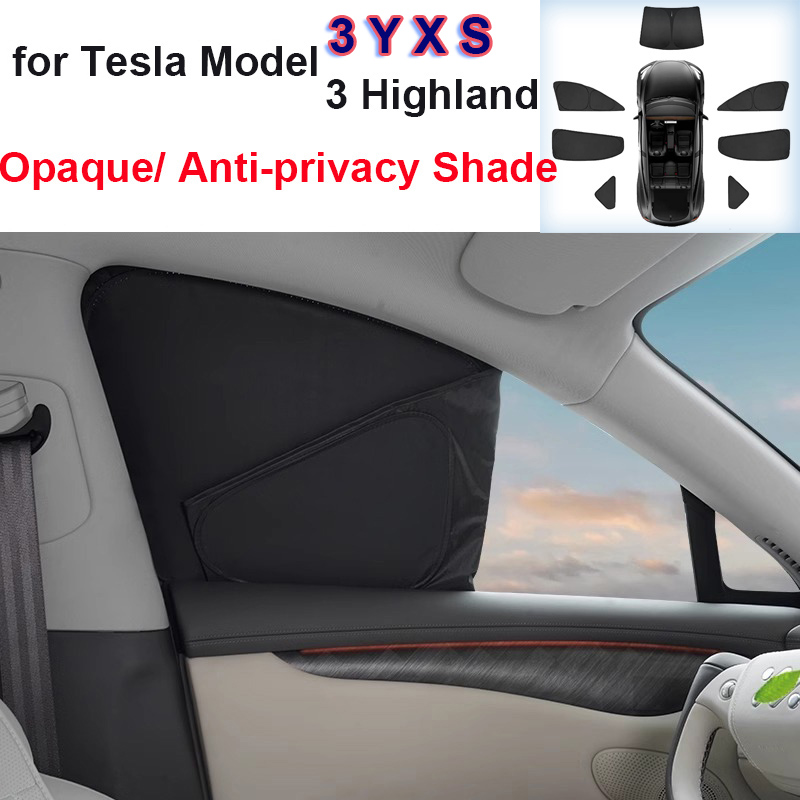 Privacy Screen Protector - Kerai Mobil untuk Tesla Model 3