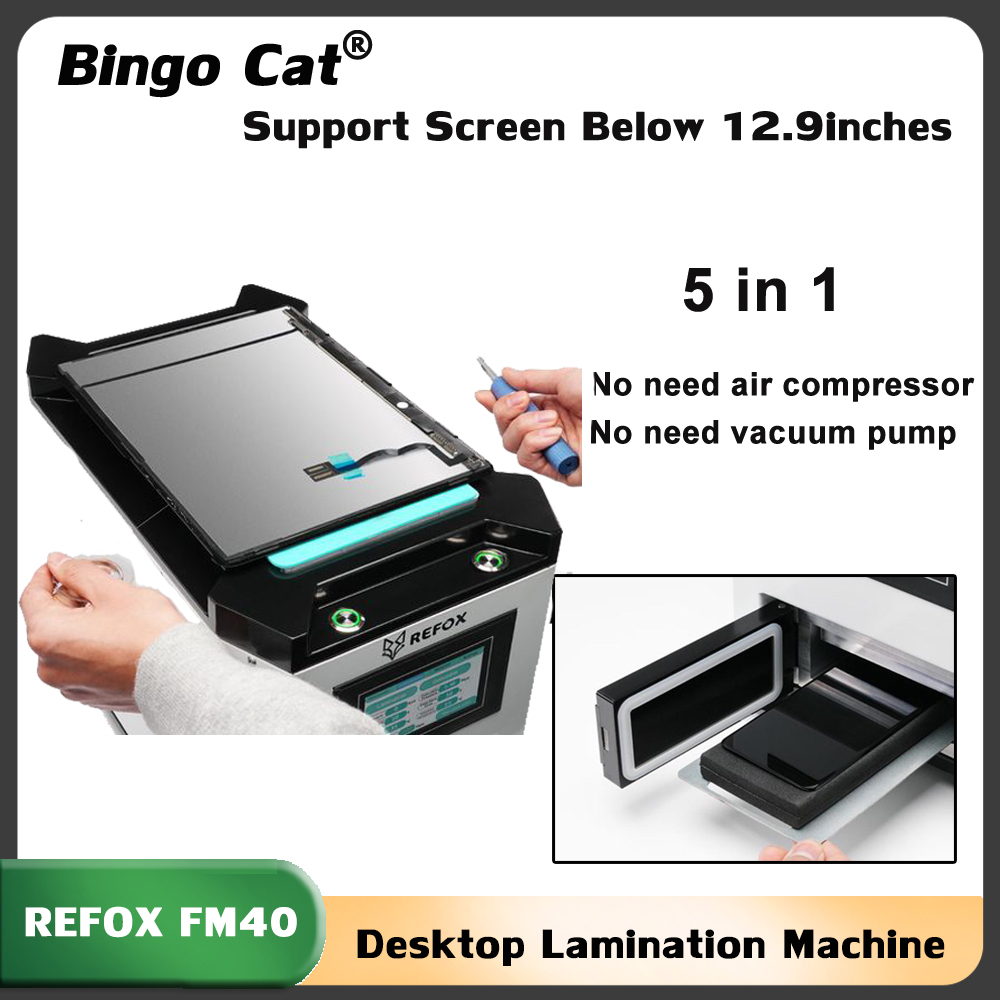 Screen Alignment Tool - REFOX FM-40 5in1 Mesin Laminasi Mesin