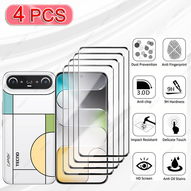 Curved Edge Screen - Kaca Lengkung Tepi 3D Untuk Tecno