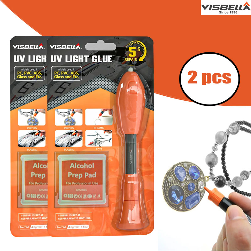 Liquid Uv Glue Kit - Visbella pena lem lampu UV 5