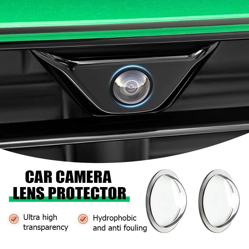 Camera Lens Protector - 2 Buah/Set Pelindung Lensa Kamera Mobil