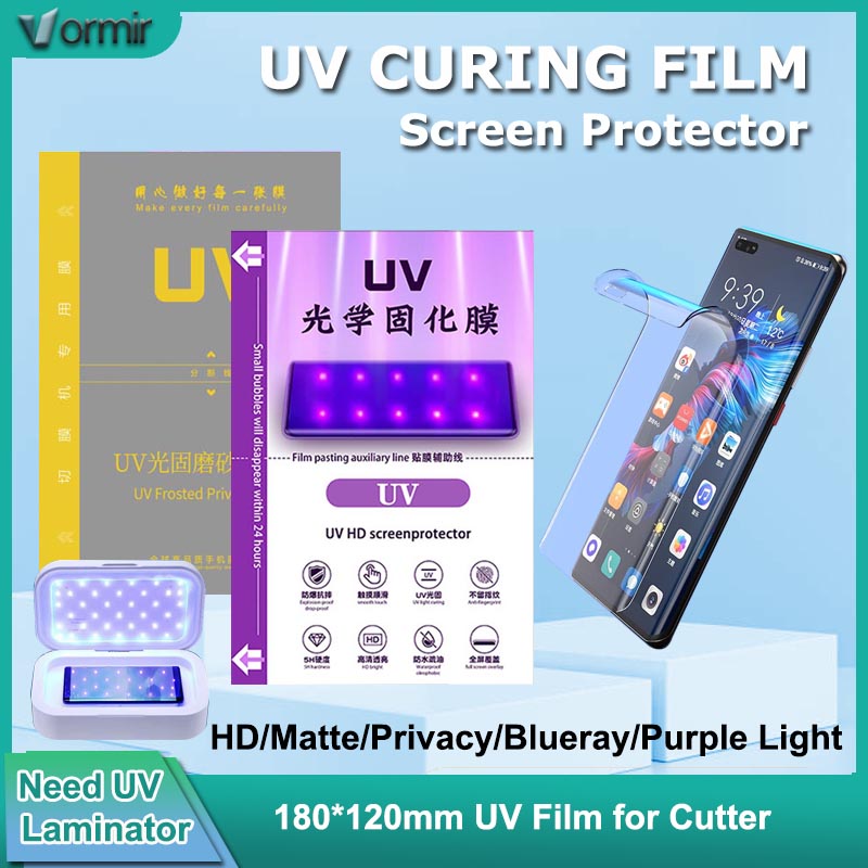 Pelindung Layar Ponsel Kaca UV - Screen Protector Cutter ulasan dan harga