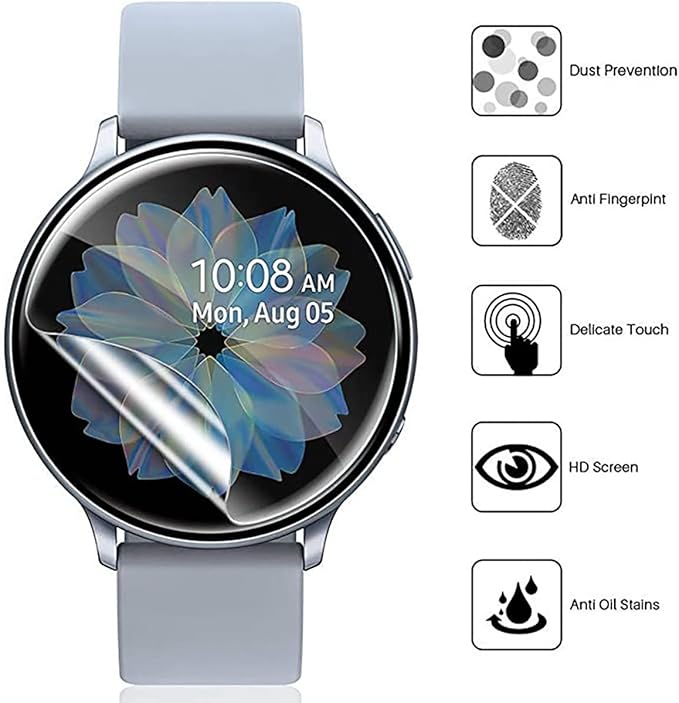 1-5 Buah Film Hidrogel Pelindu - Smartwatch Screen Film ulasan dan harga