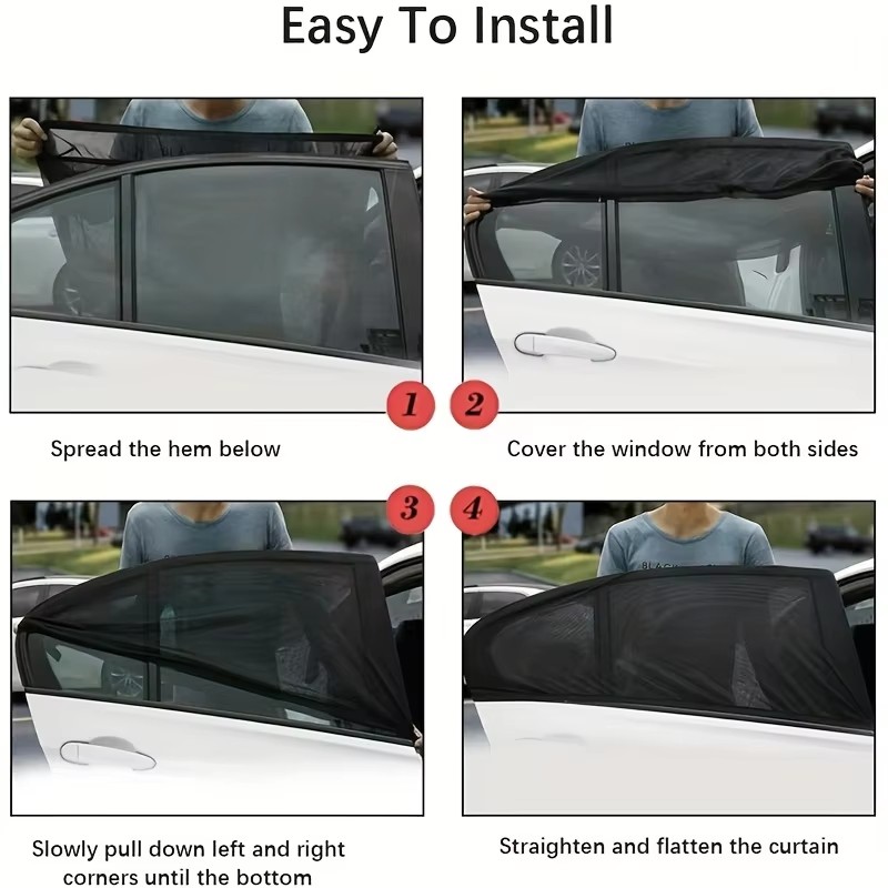 Penutup Kaca Mobil Anti Nyamuk - Glass Protector Auto ulasan dan harga