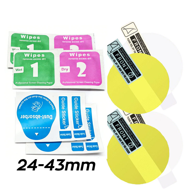 2 Buah Film Hidrogel Lembut Pe - Smartwatch Screen Film ulasan dan harga