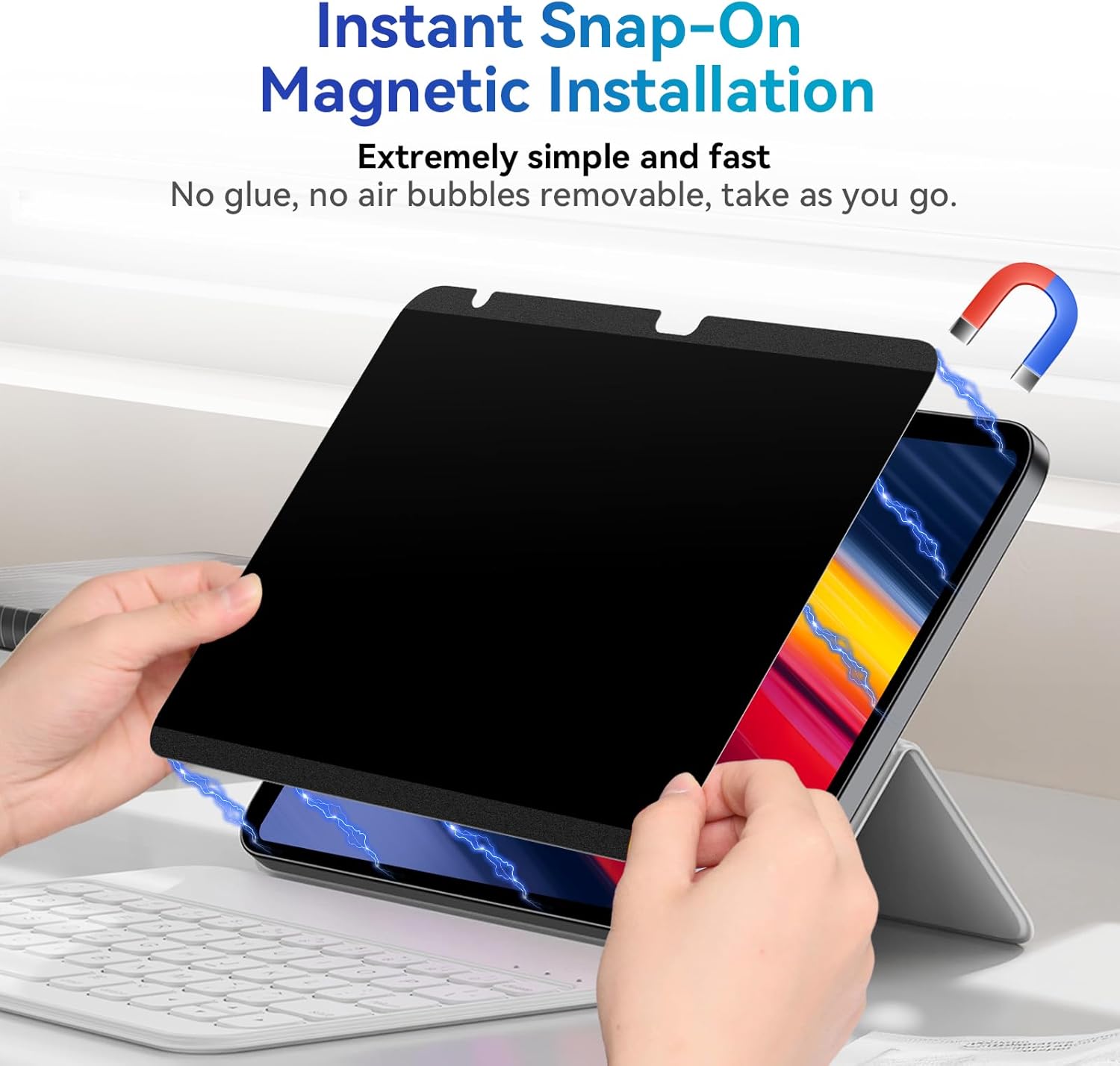 Pelindung Layar Privasi Magnet - Anti Blue Light Film ulasan dan harga