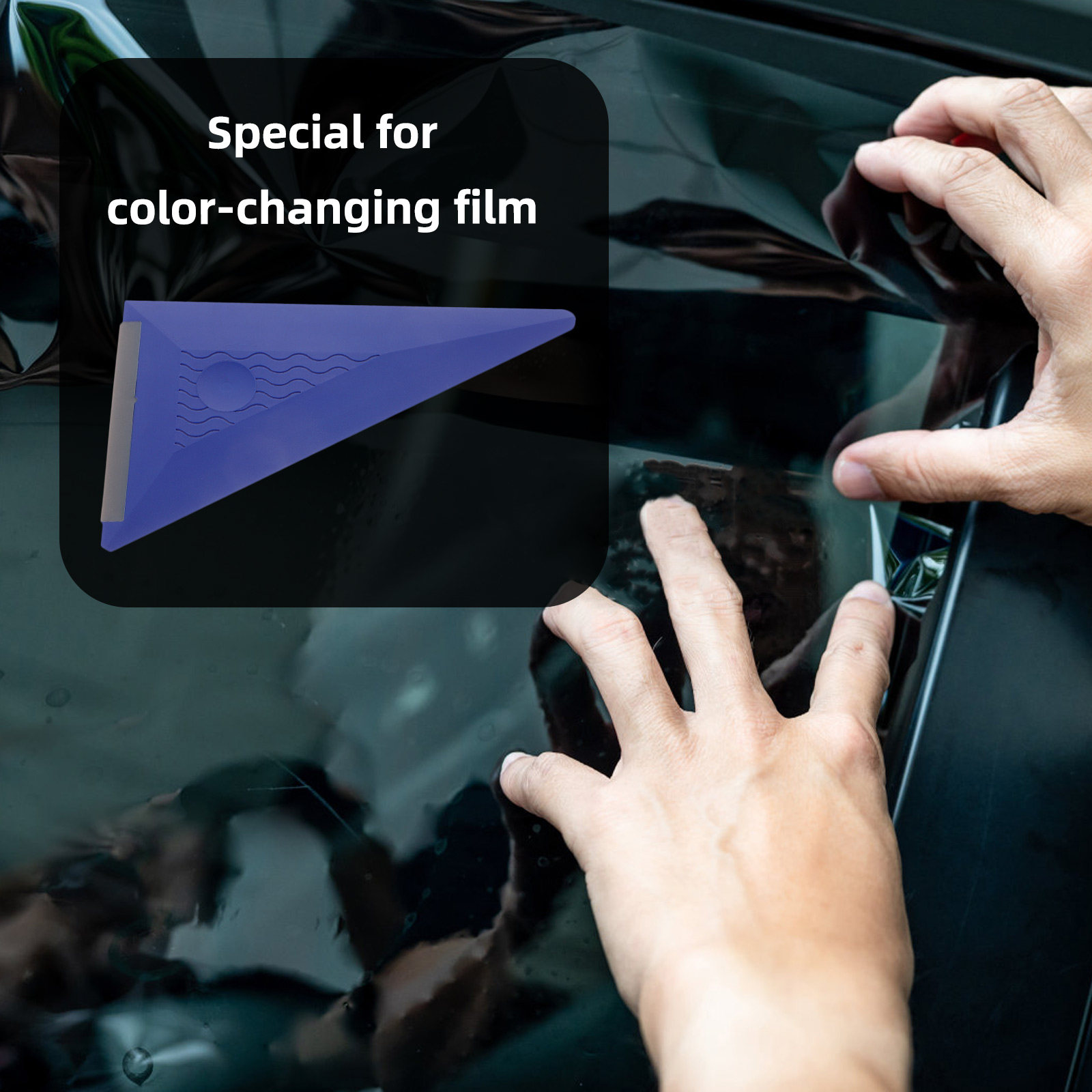 Alat Pengikis Film Mobil Segit - Air Bubble Remover ulasan dan harga