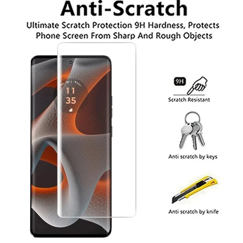 3D kaca Tempered UV lem penuh  - Curved Edge Screen ulasan dan harga