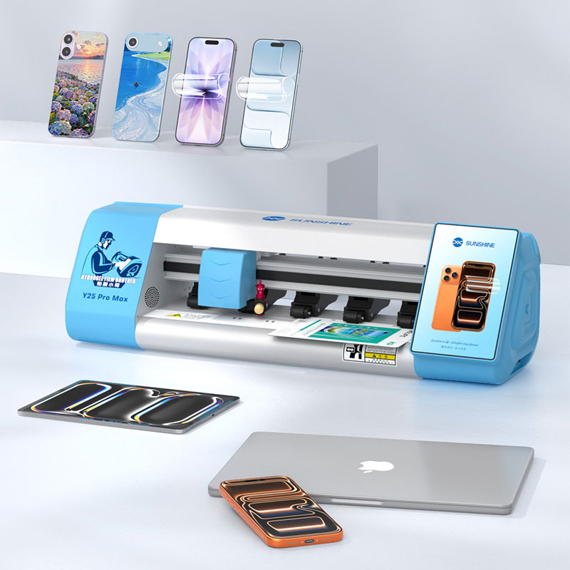 SUNSHINE Y25 Pro Max Mesin Pem - Screen Protector Cutter ulasan dan harga