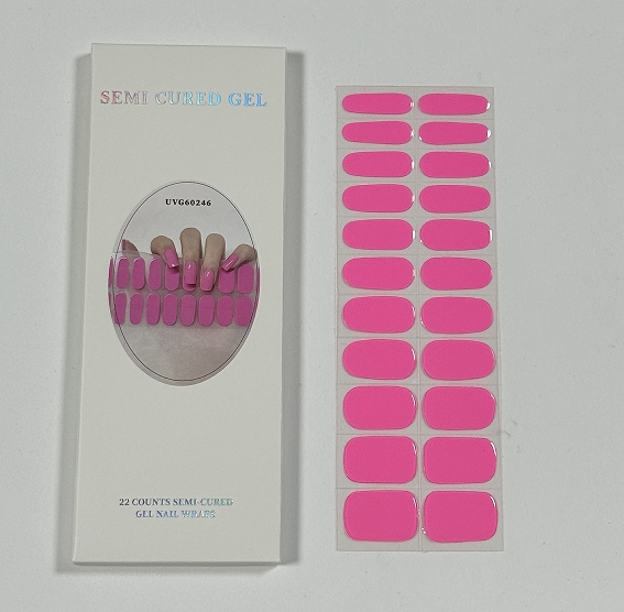 22Tips Semi-Cured Gel Nail Pat - Full Cover Adhesive ulasan dan harga