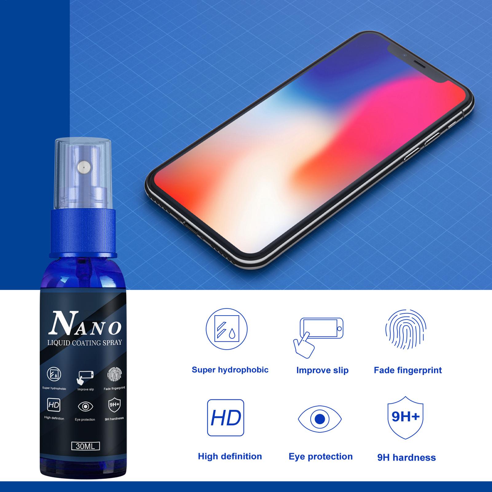 Semprotan Pelindung Layar Cair - Oleophobic Coating Spray ulasan dan harga