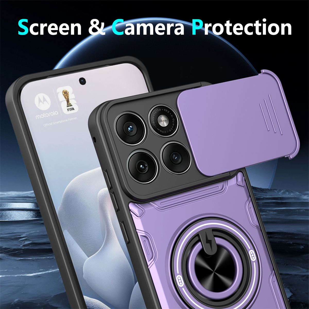 Casing untuk Motorola Moto Edg - Camera Lens Protector ulasan dan harga