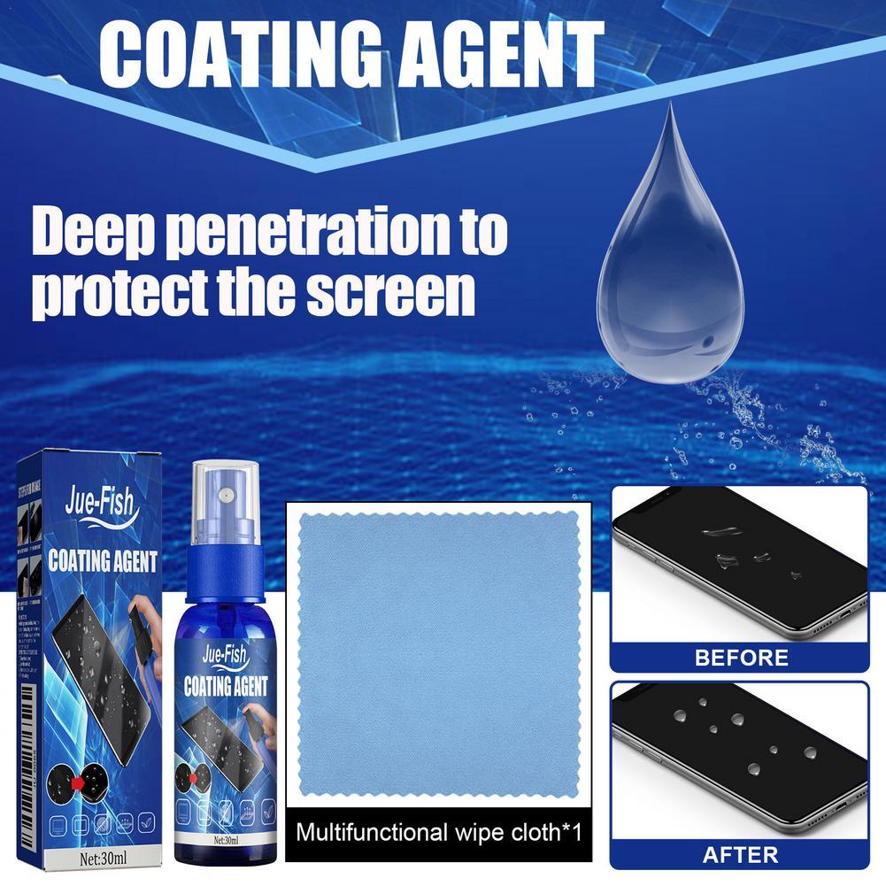 Semprotan Pelindung Layar Cair - Oleophobic Coating Spray ulasan dan harga