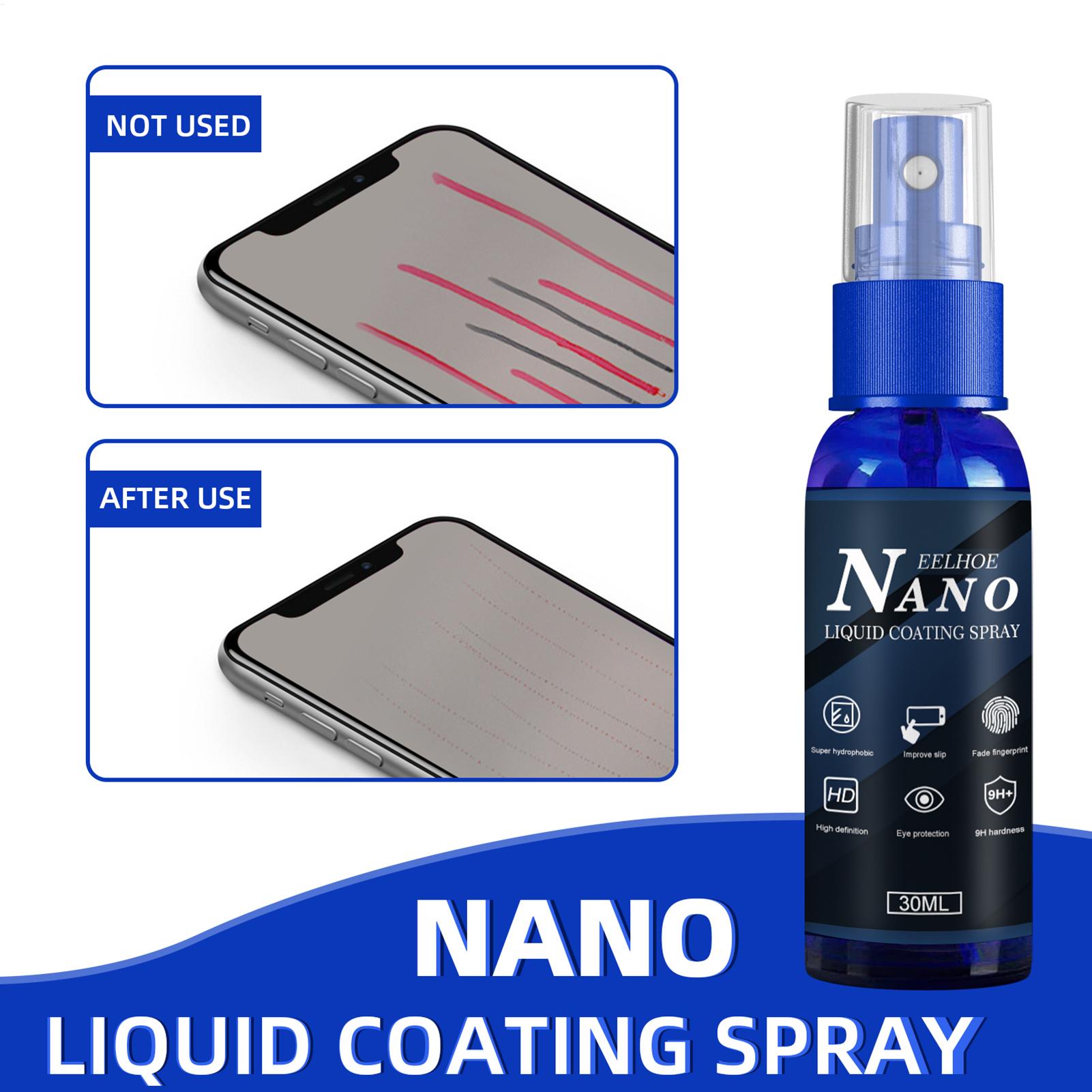 Semprotan Pelindung Layar Cair - Oleophobic Coating Spray ulasan dan harga