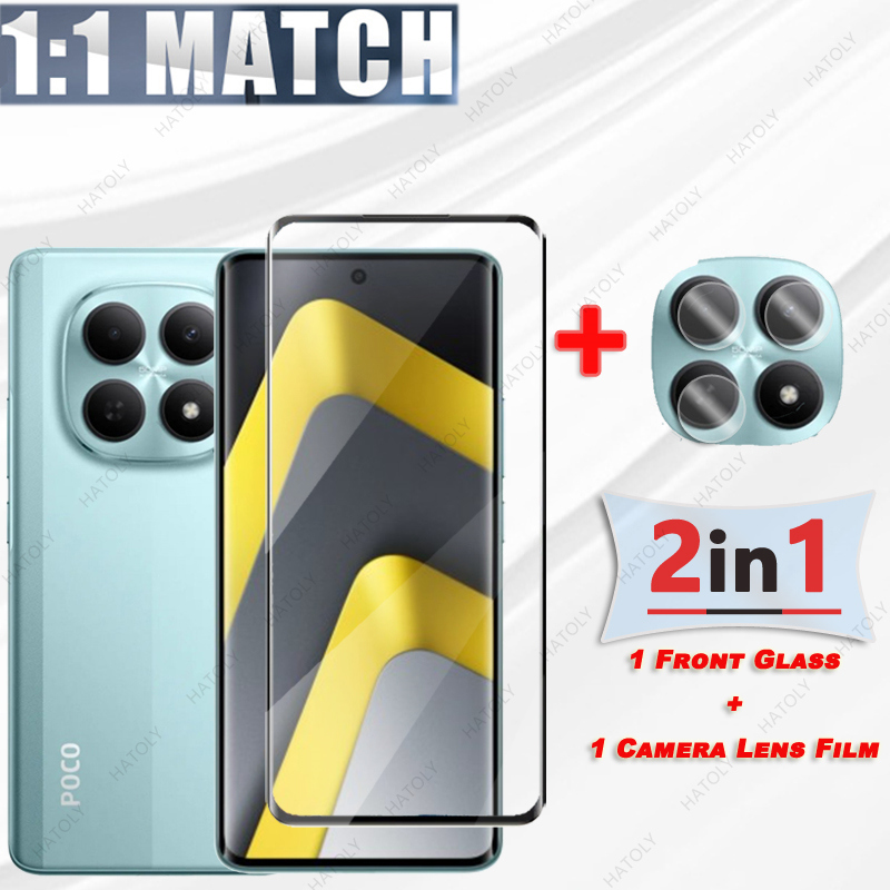 Untuk Xiaomi Poco M8 Kaca 3D T - Curved Edge Screen ulasan dan harga