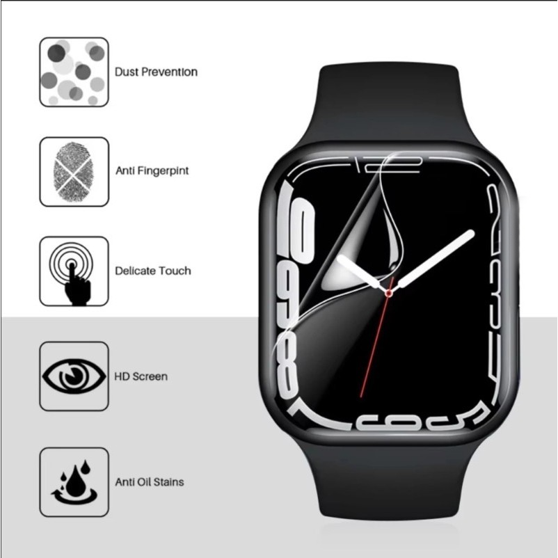6 Buah Film Pelindung Layar un - Smartwatch Screen Film ulasan dan harga