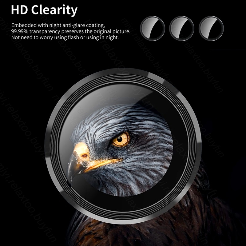 Pelindung Kamera Cincin Logam  - Tempered Glass Screen 9H ulasan dan harga