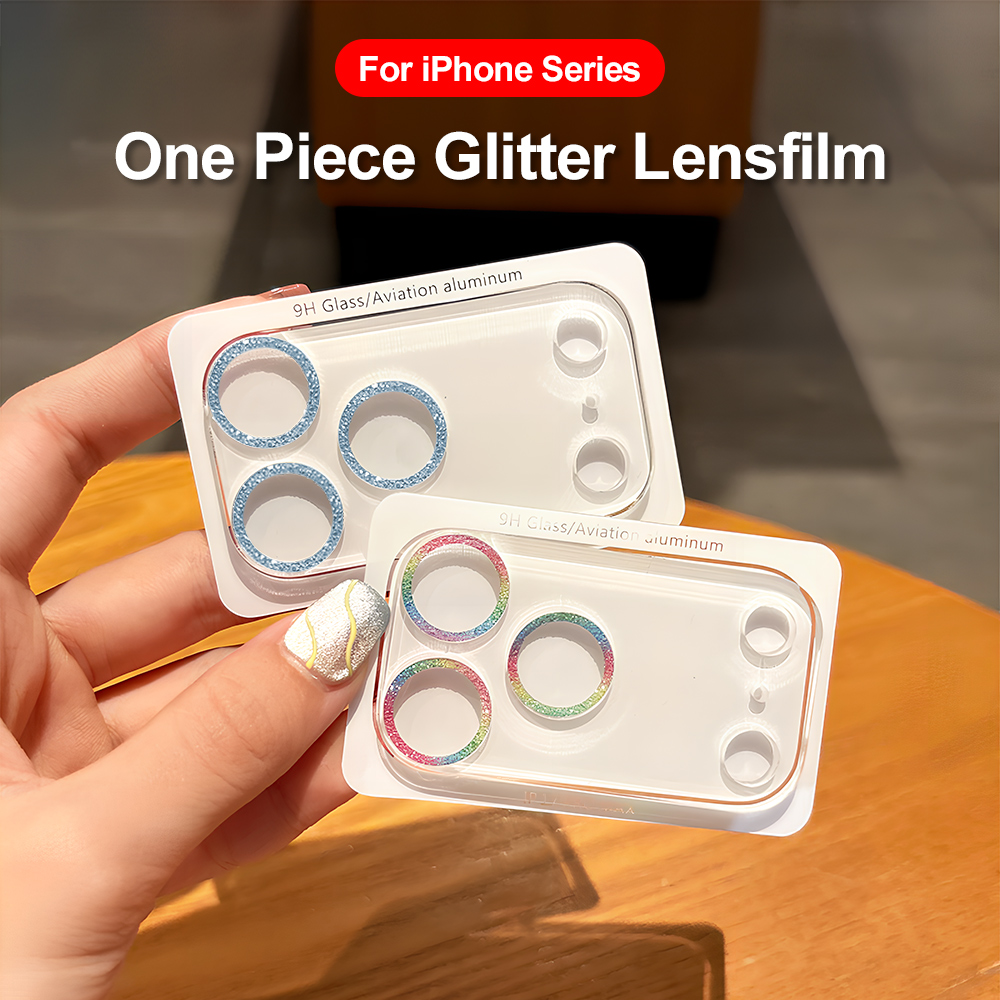 Pelindung Lensa Kamera Glitter - Tempered Glass Screen 9H ulasan dan harga